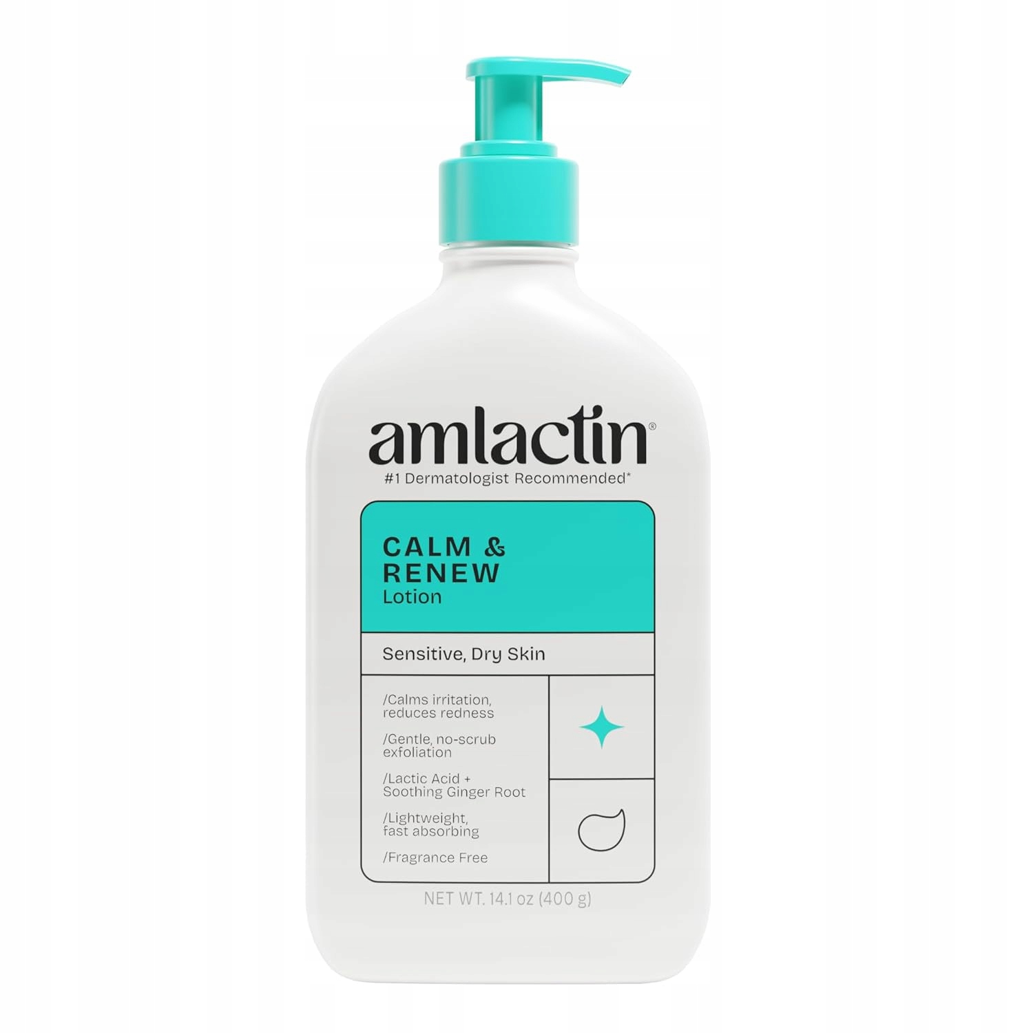 AmLactin Calm Renew Lotion zklidňující balzám Aha pro citlivou a suchou pokožku