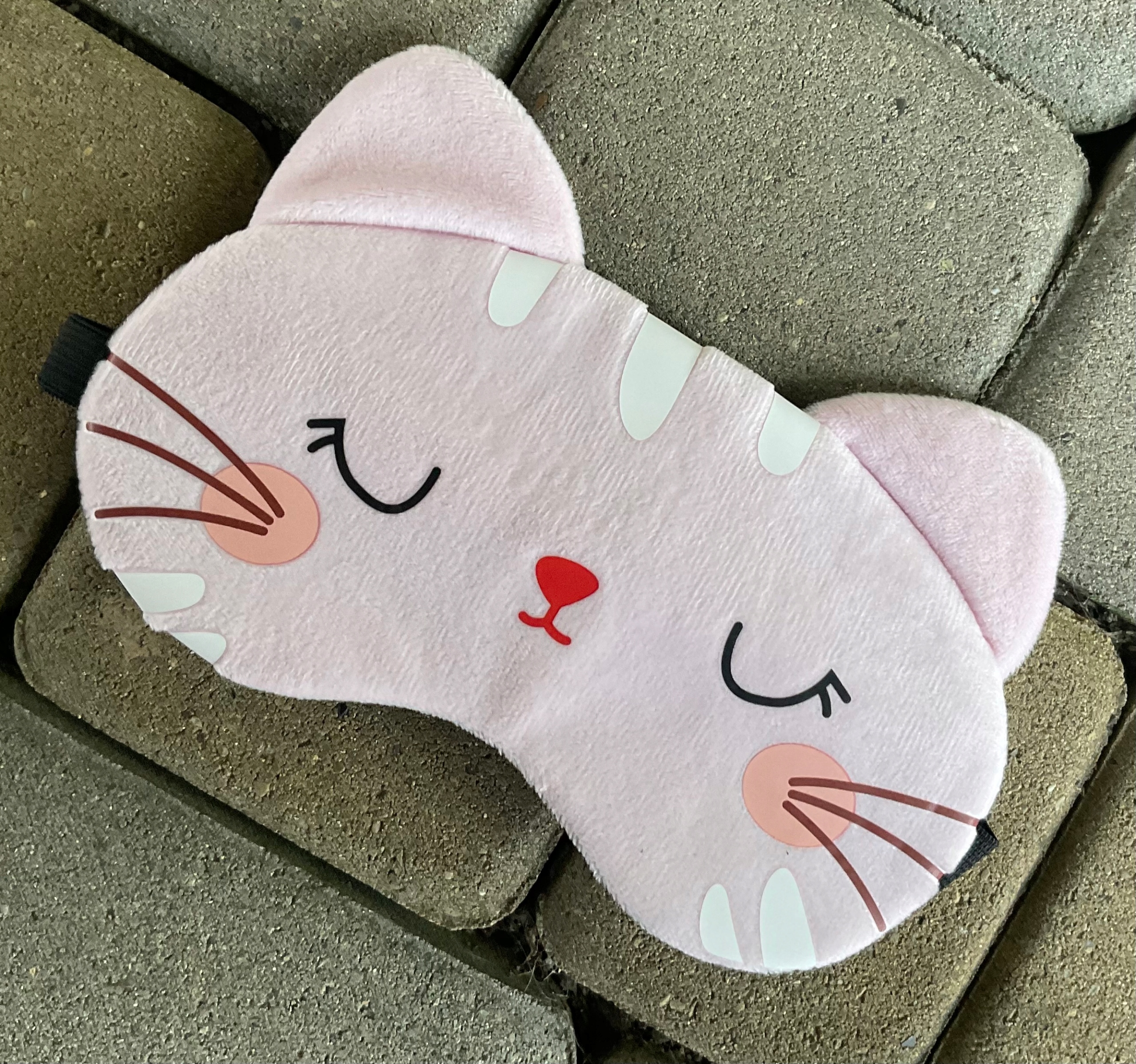 OPASKA NA OCZY MASKA DO SPANIA SNU RELAKSU KOT kotek na gumce Oldman Płeć uniseks