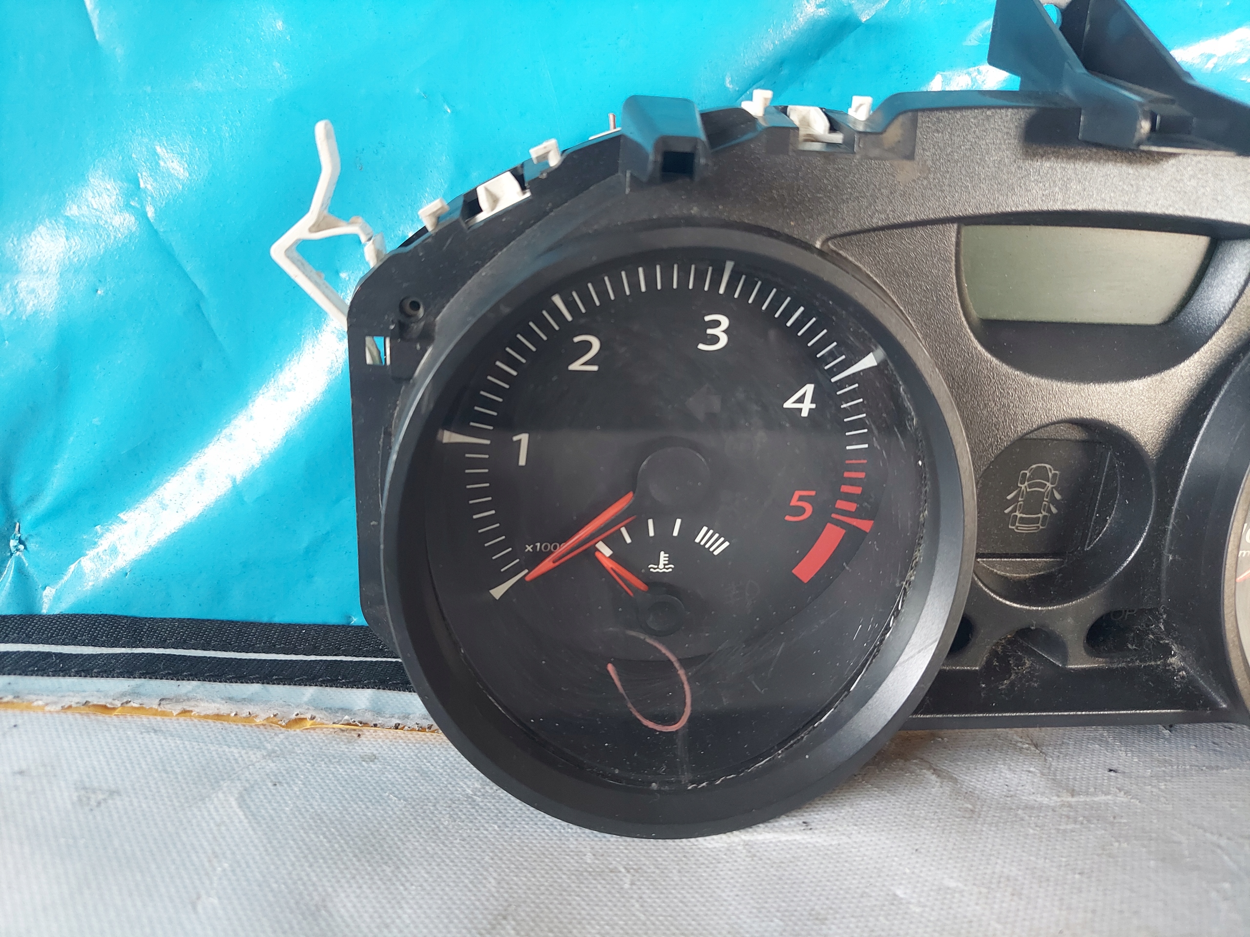 dials clock MEGANE II 1.9 DCI 8200408785
