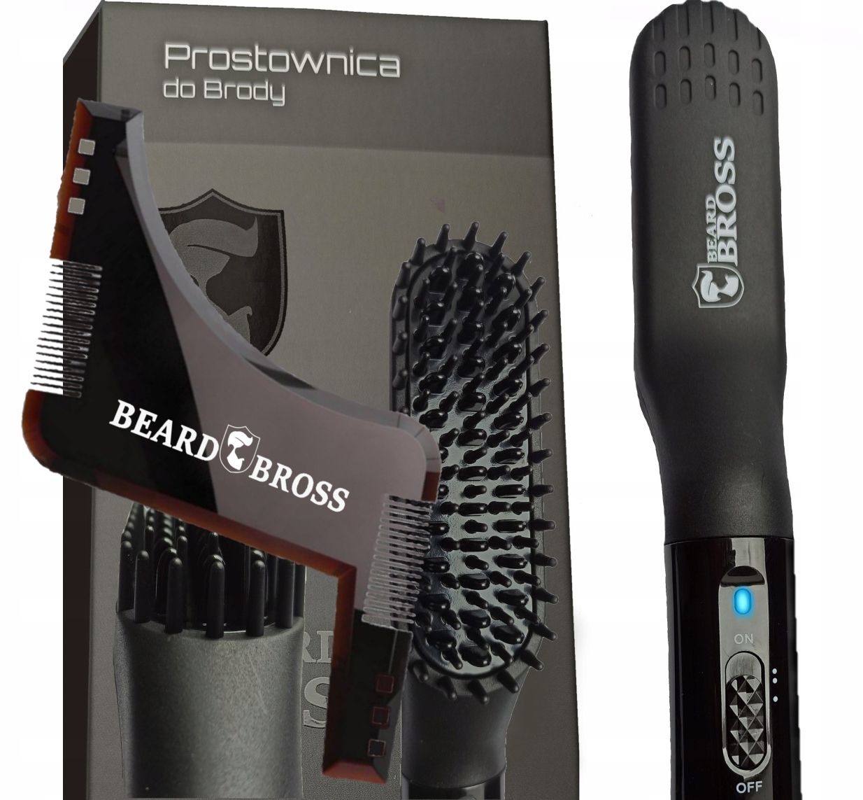 Prostownica elektryczna Beard Bross do Brody regulacja temperatury-Zdjęcie-0