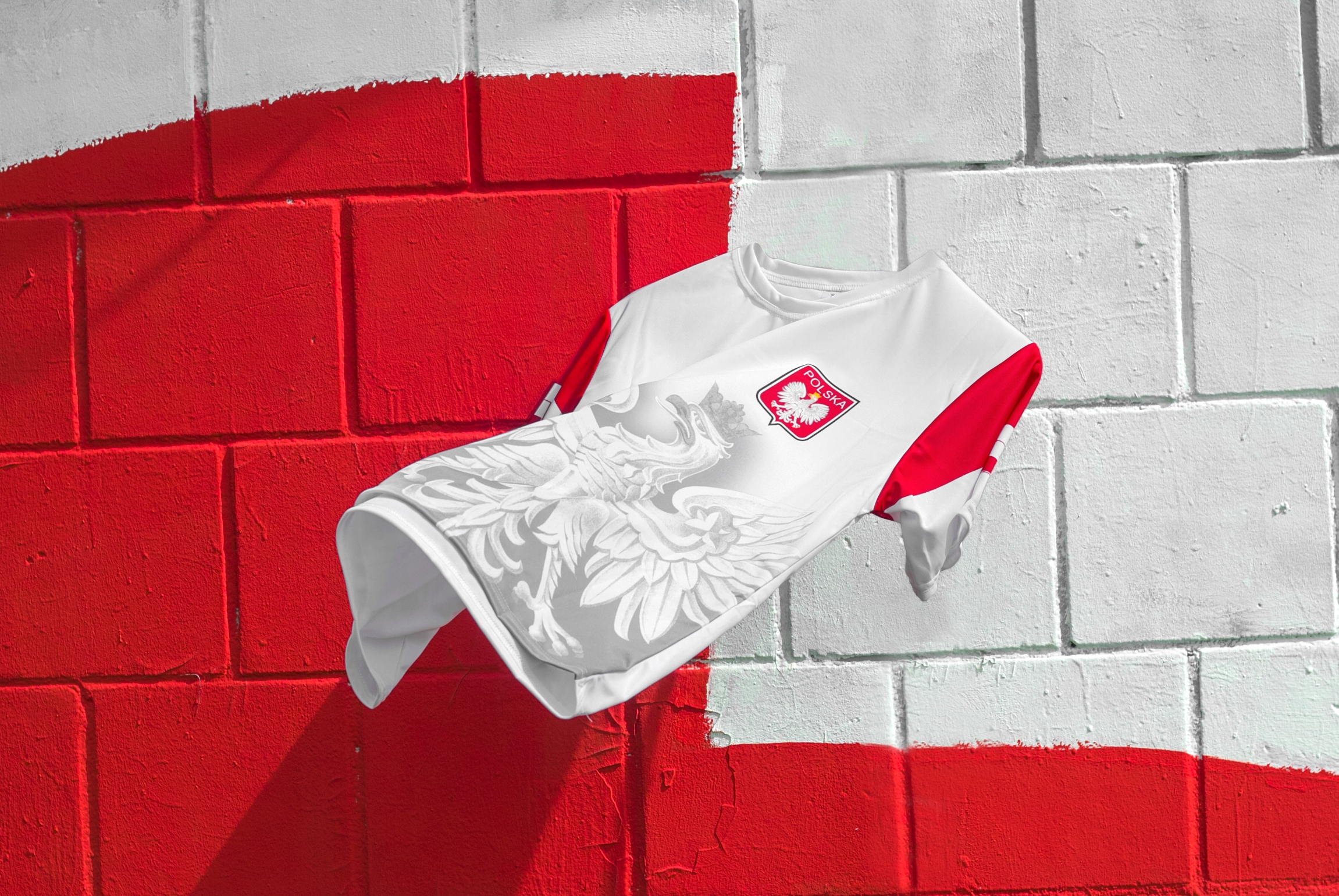 POLSKA Koszulka KIBICA REPREZENTACJI ORZEŁ - M Kod producenta PL-081019BŁ