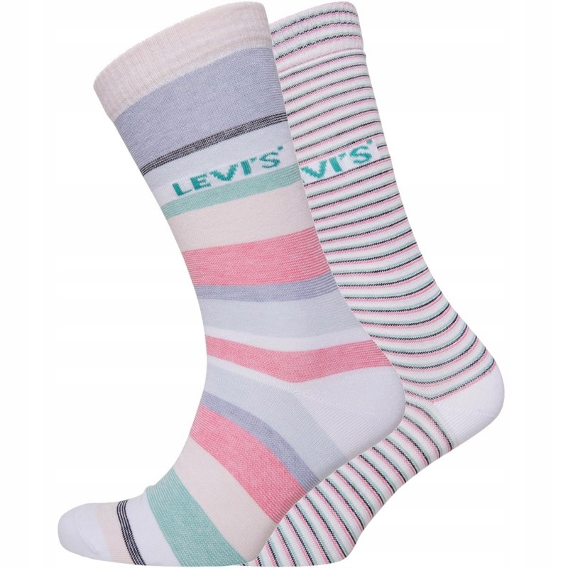 

2-PAK skarpetki Levis Regular Cut Stripe / 39-42