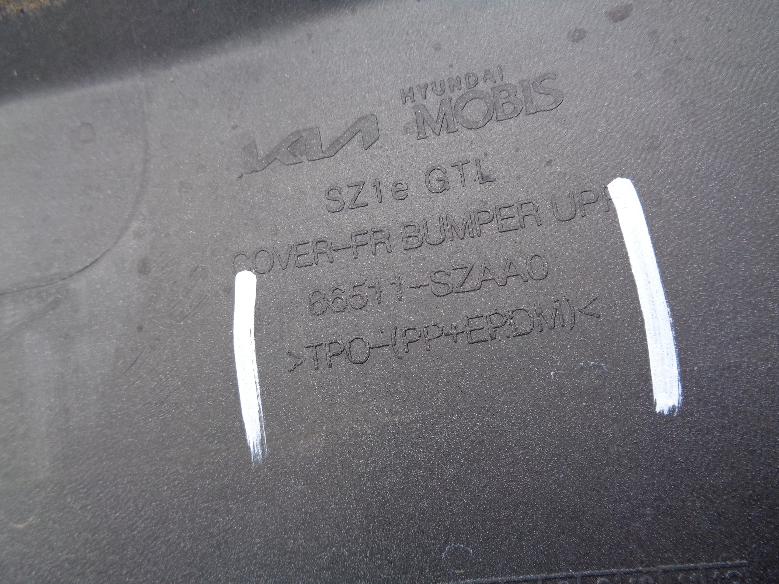 front bumper KIA EV4 25- GT-LINE NR 54131