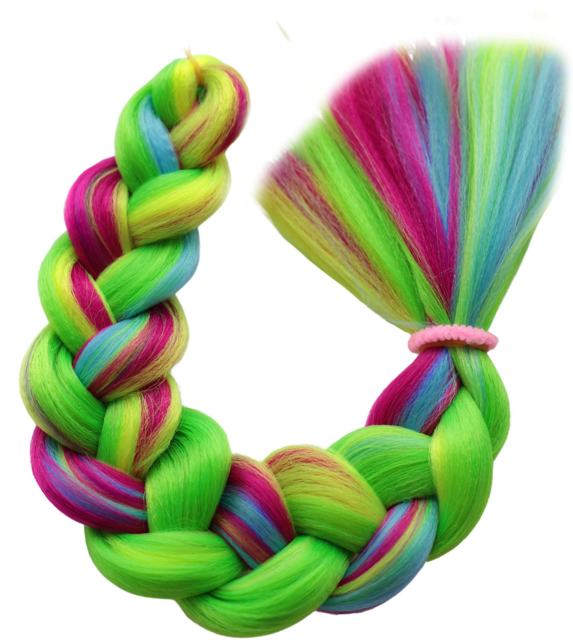 

Włosy syntetyczne warkoczyki Kolorowe Twist ACT04