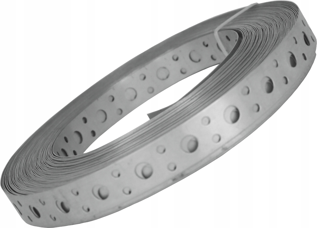 

Taśma Stalowa Montażowa Perforowana 20x0,6mm 25mb
