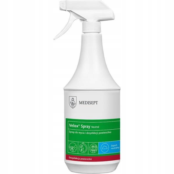 

Płyn Medisept Velox Spray Neutral 1l