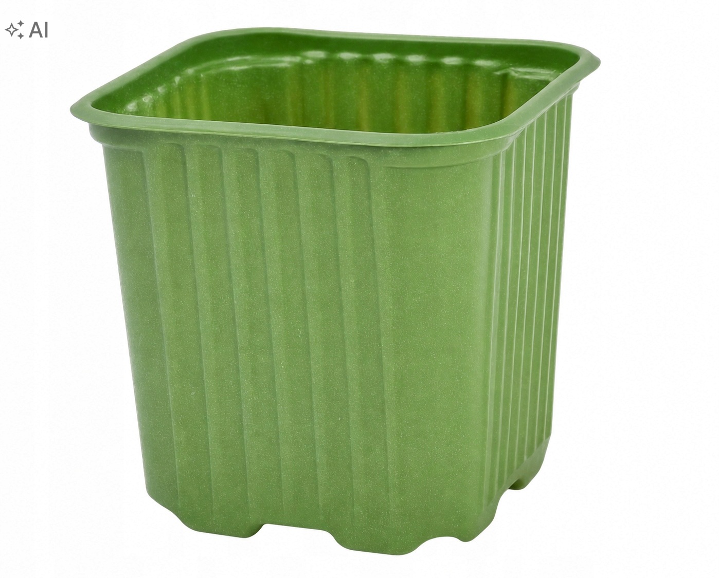 Štvorcový výrobný kvetináč 8 × 8 × 8 cm 0,28 L – mäkký – 2200 ks