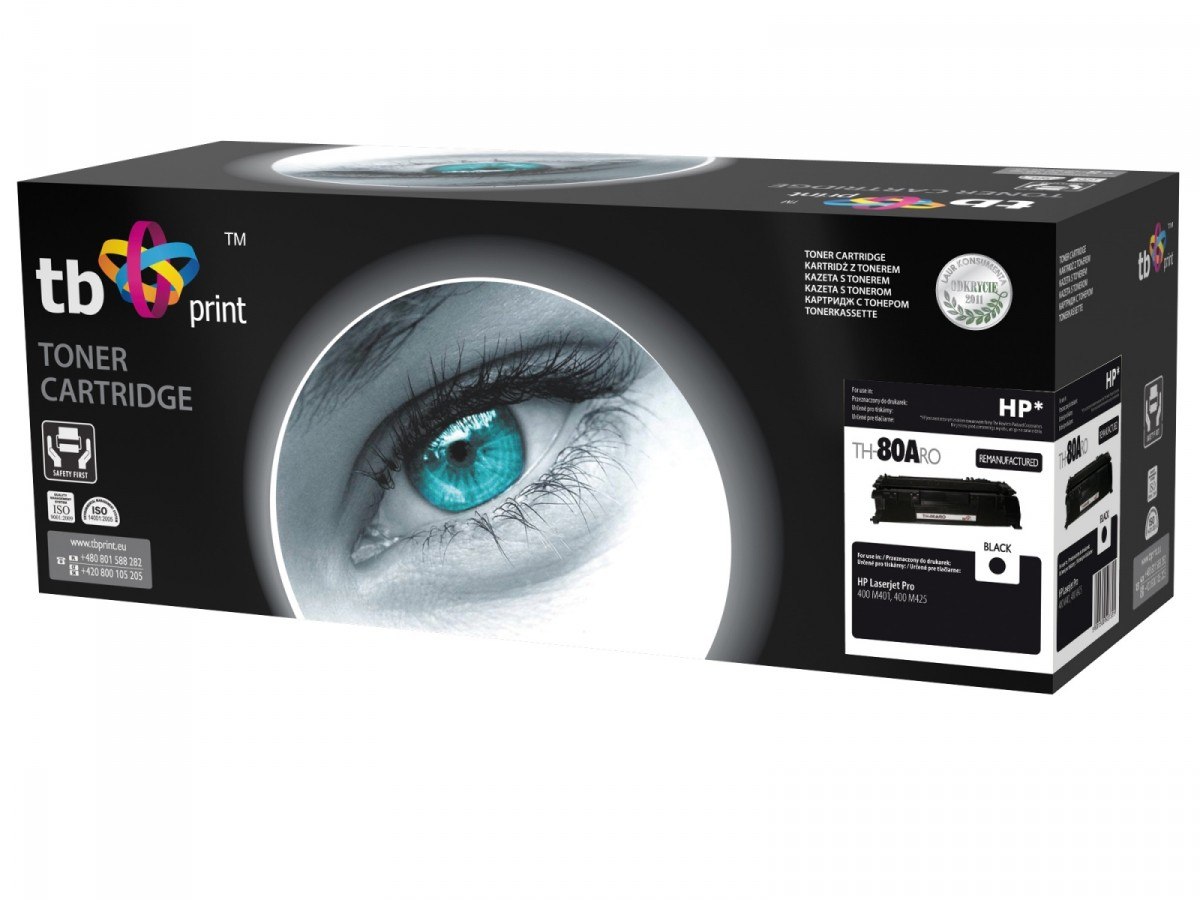 

Toner do Hp Lj Pro 400 TH-80ARO Bk ref.