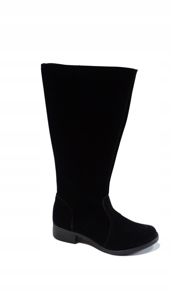 Na haluksy KOZAKI ZAMSZOWE szeroka cholewka obwód az 44 nr 40