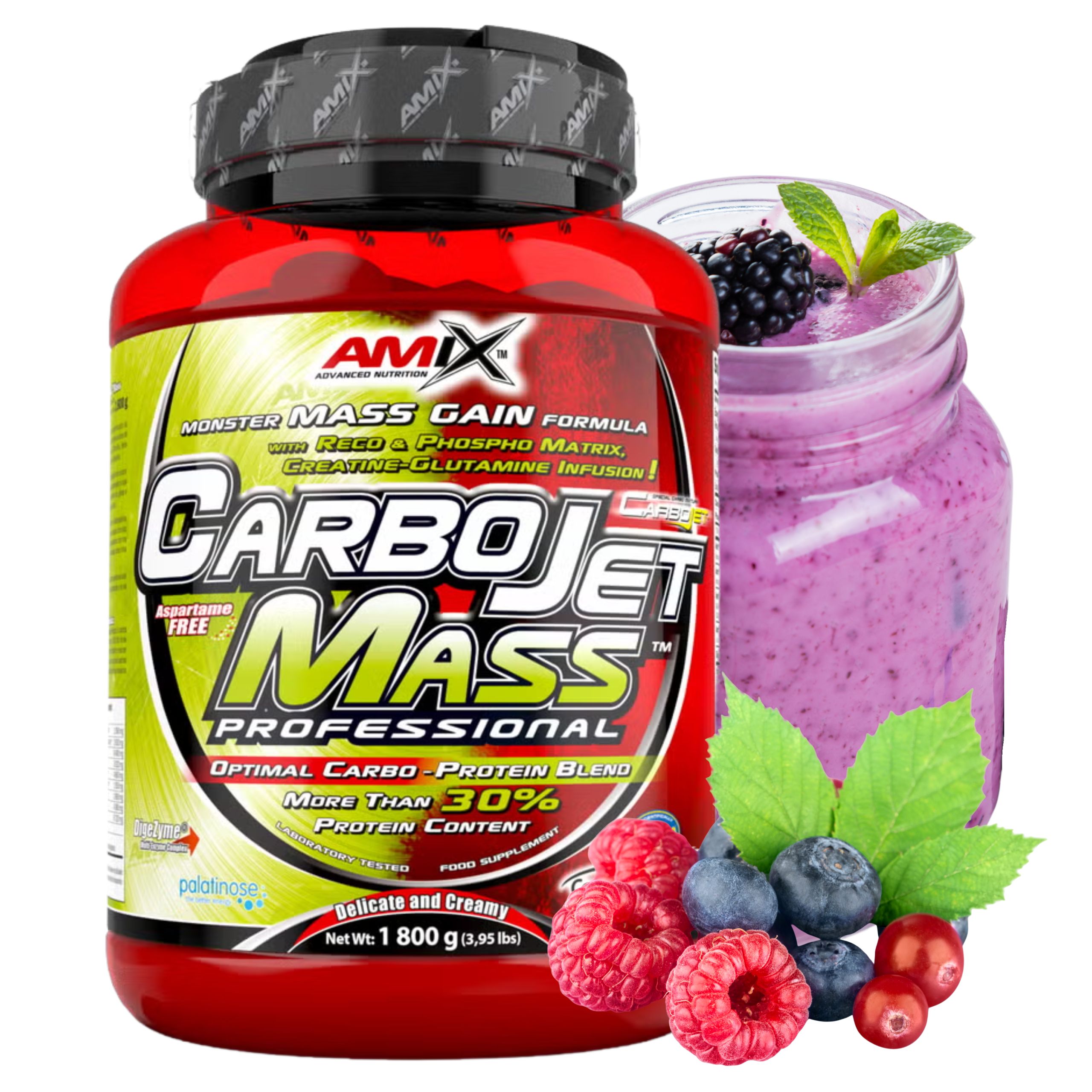 Doplněk Stravy Na Sílu Mass Gainer Bcaa Bílkoviny Kreatin Sacharidy Vitargo 1800 g