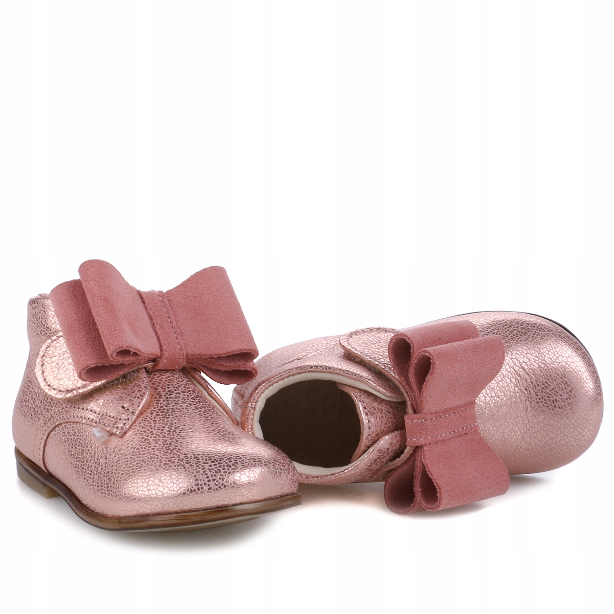 EMEL ES 1899-32 TRZEWIKI PÓŁBUT KOKARDKA RÓŻ R 23 Płeć dziewczynki