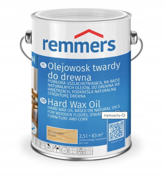 

Remmers Hard Wax Oil Olejowosk Bezbarwny 2,5L