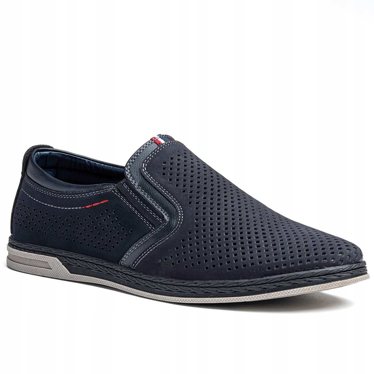 Polobotky vč. Kůže Vsuvné casual Prodyšné pohodlné Wojtyłko 40