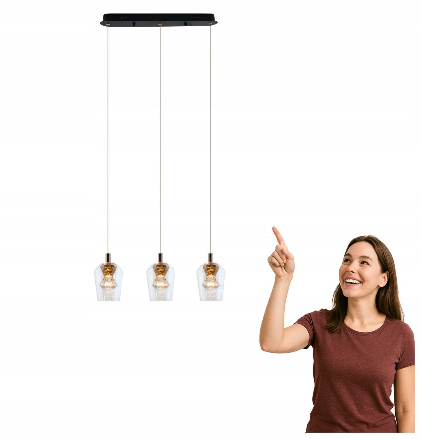 Lampa wisząca Led Tasa PL0143-3 Yaskr