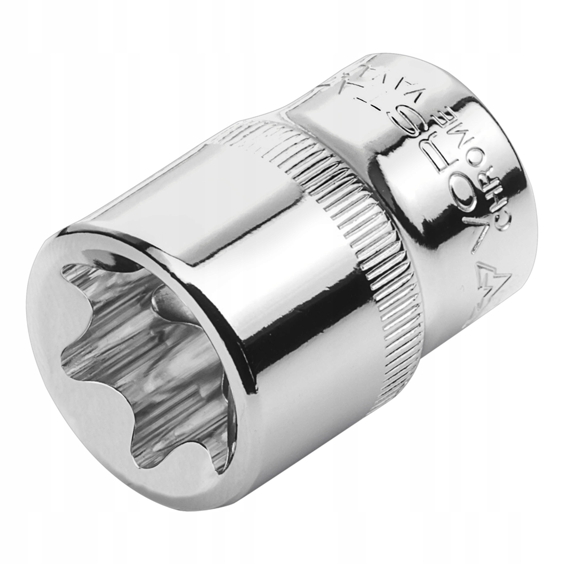 Klucz Nasadowy Nasadka 1/2" Torx Chromowany Kuty CrV > E14 < Vorstahl