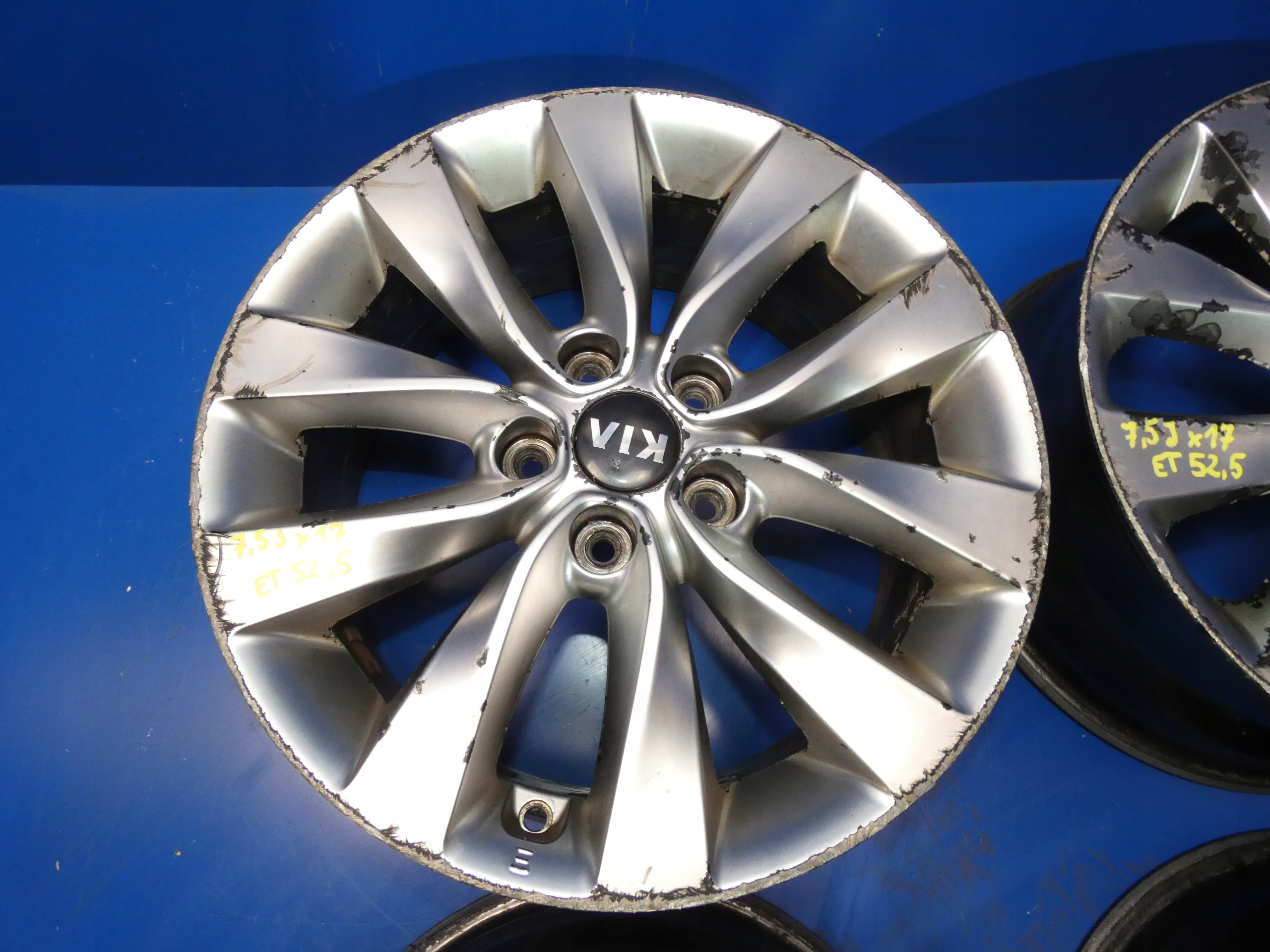 KIA OPTIMA IV discs aluminium 17 R17 KOMPLET 5X114.3