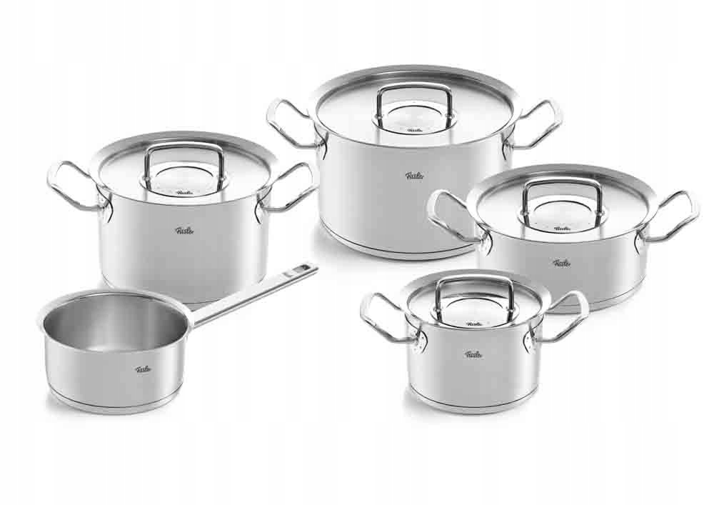 Fissler Original-Profi 5-dielny Súprava Hrncov s okrajom 18/10