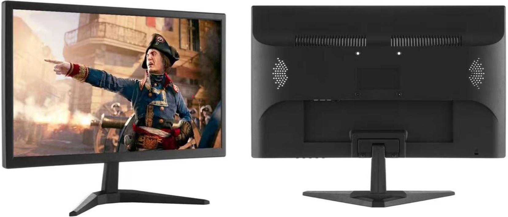 Monitor pre monitorovanie 4K s rozlíšením Cctv 19" Práca 24/7 Full Hd Hdmivga