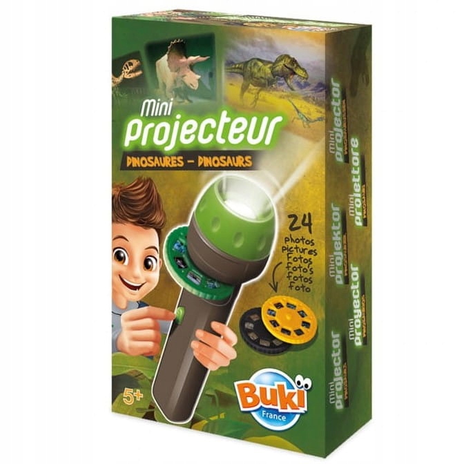 

Buki Mini projektor historyjek latarka Dinozaury
