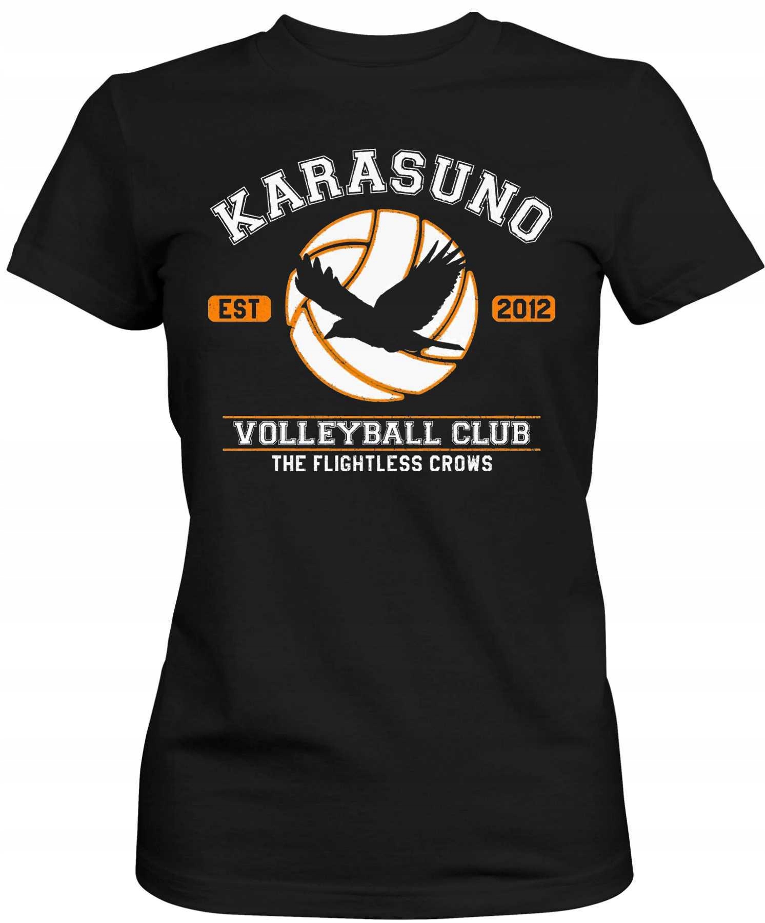 

Koszulka damska haikyuu karasuno oya oya anime