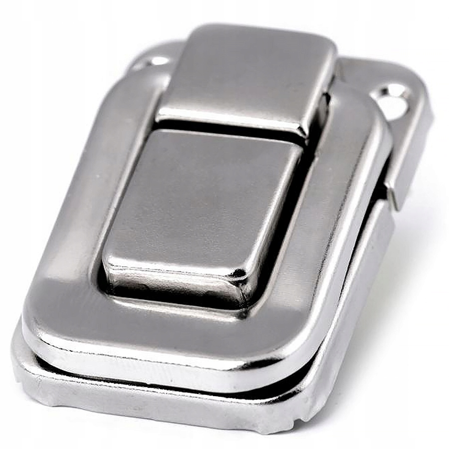 Zapięcie do torebki torby Walizkowe 32x48 mm Srebrny Nikiel