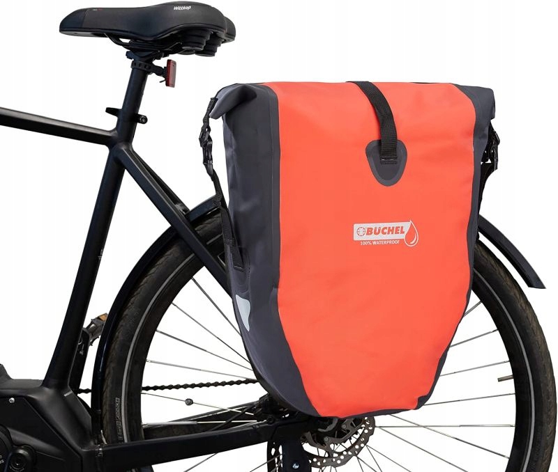 Kempingowa sakwa rowerowa na tył 25l wodoszczelna Buchel