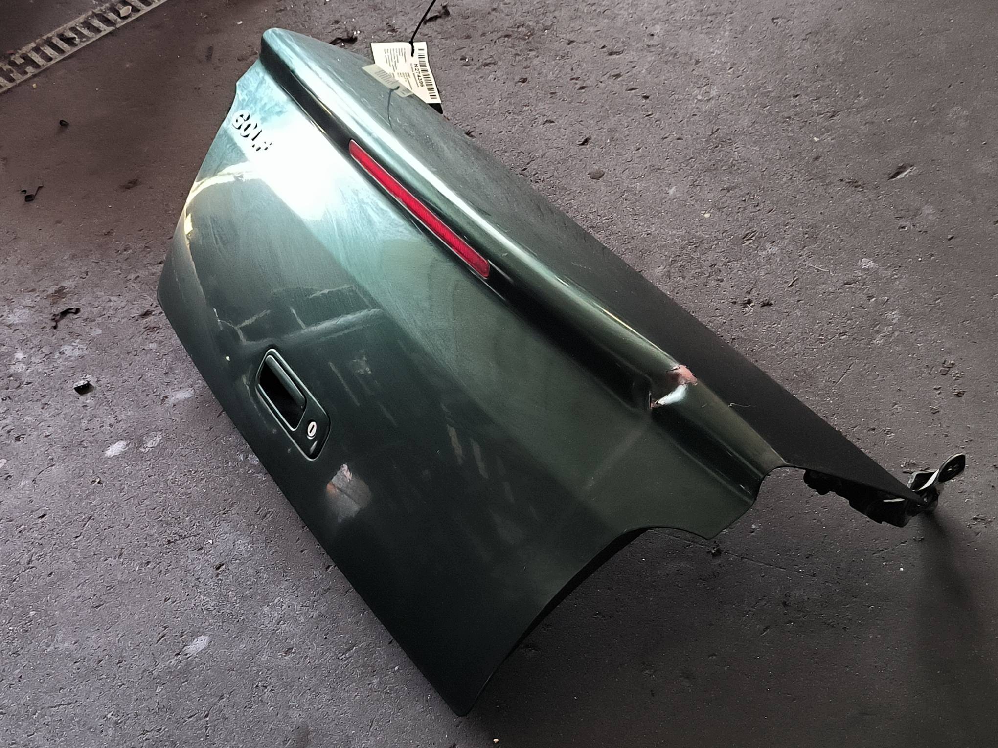 trunk door boot LC6M VOLKSWAGEN GOLF IV CABRIO