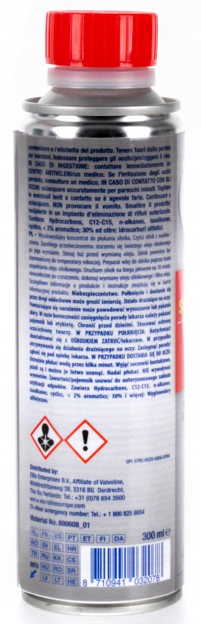 VALVOLINE ENGINE OIL SYSTEM CLEANER FLUSH PŁUKANKA Stan opakowania oryginalne