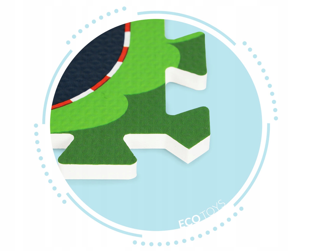 MATA PIANKOWA DLA DZIECI PUZZLE MIEJSKIE ULICE DROGA Waga produktu z opakowaniem jednostkowym 1 kg