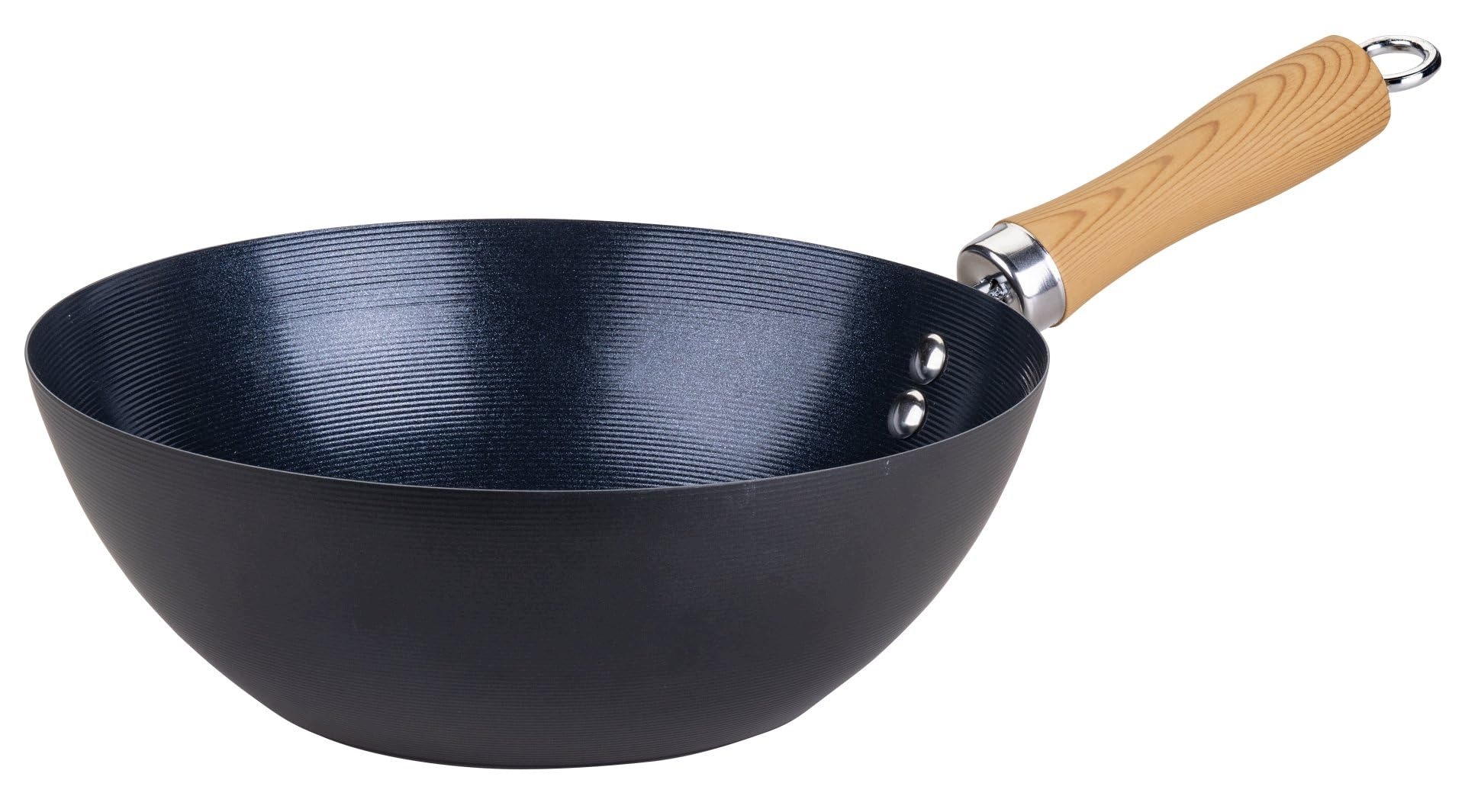 Pánev wok Fackelmann 26 cm ocel s uhlíkovým nepřilnavým povrchem