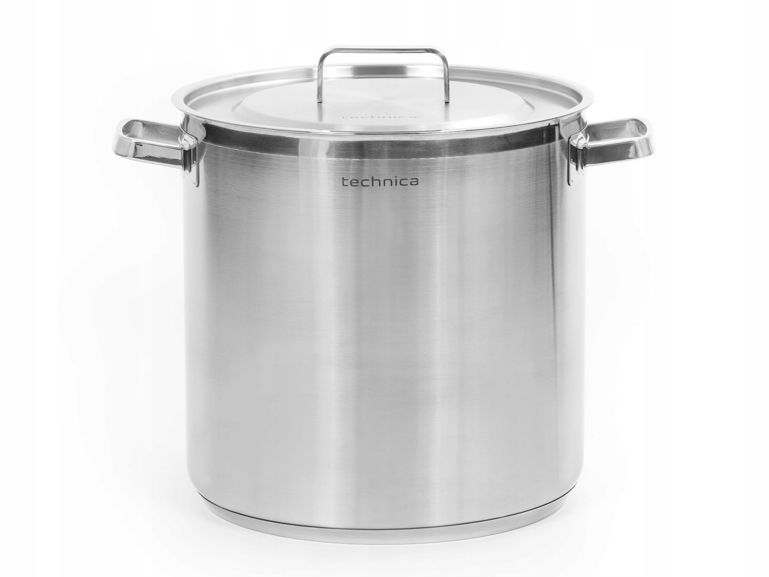 Indukční Hrnec Nerezový 21,2 L Vysoký 300 mm Trojvrstvové Dno Technica