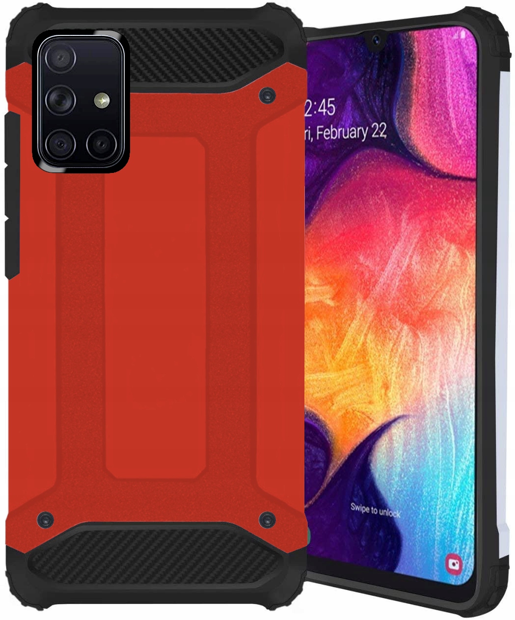 

Etui Do Samsung Galaxy A71 Pancerne Duo Armor