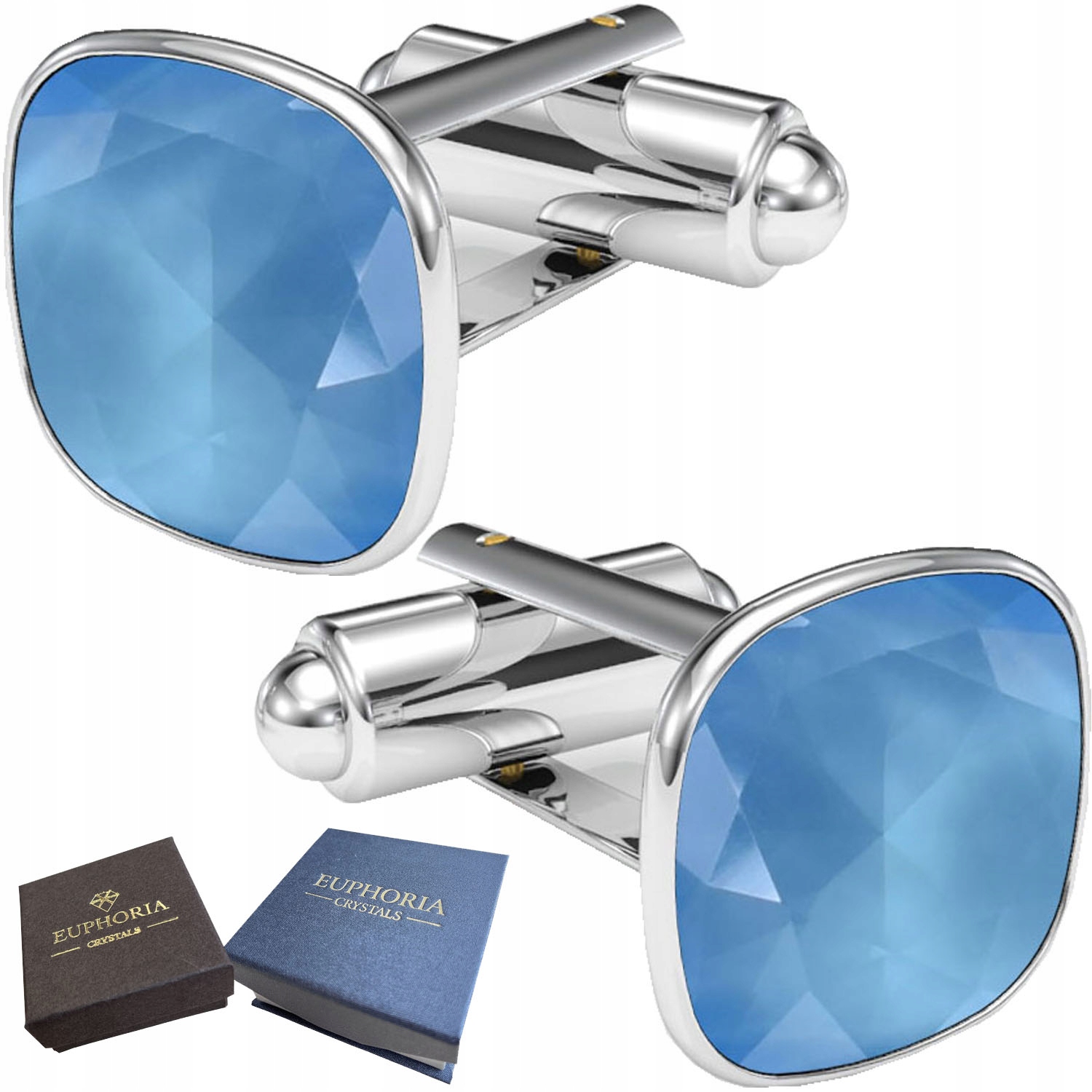 Stříbrné Manžetové Sponky Košile Dámské Pánské Svatební Elegantní