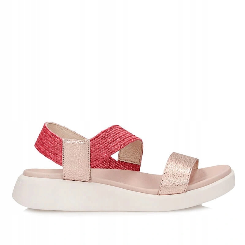 Dámské sandály Wonders C-6553 Max Rame Memory Gel jsou nazouvací na platformě