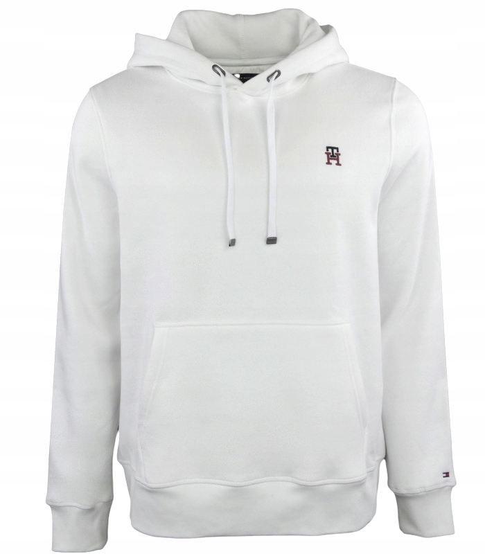 Tommy Hilfiger pánská mikina s kapucí, bílá, M