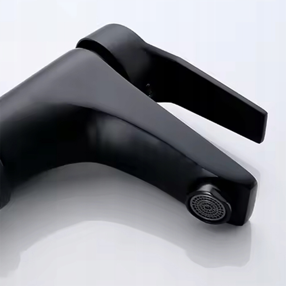 CZARNA BATERIA ŁAZIENKOWA UMYWALKOWA STOJĄCA ZLEWOZMYWAKOWA KRAN UMYWALKI Stan opakowania oryginalne