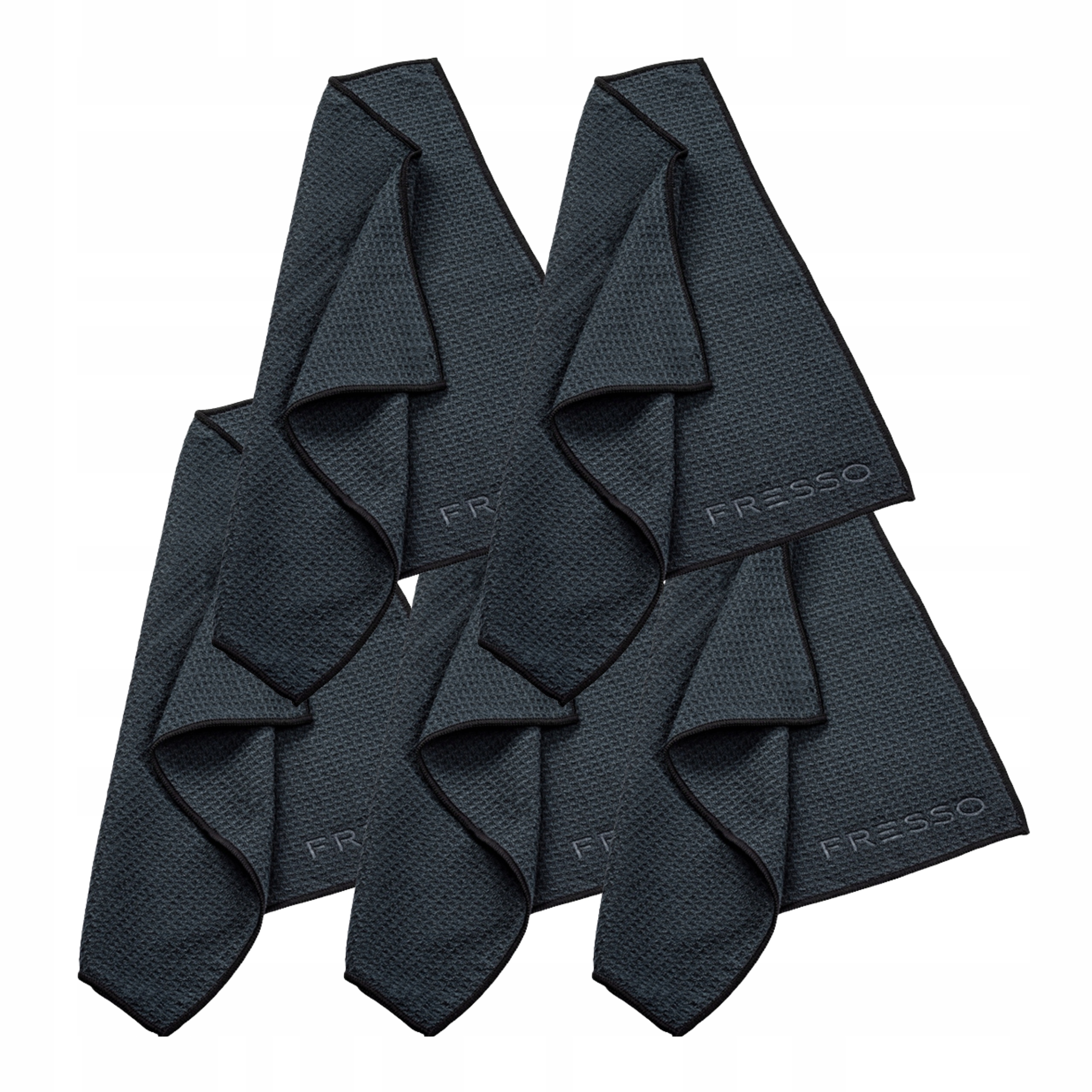 Fresso Winston Waffle Towel mikrofibra do szyb auta domu 40x40cm 5 sztuk