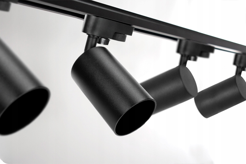 OŚWIETLENIE LED SZYNOWE REFLEKTOR NA SZYNIE 4x LAMPA GU10 LED + LISTWA 2m Marka Decorya