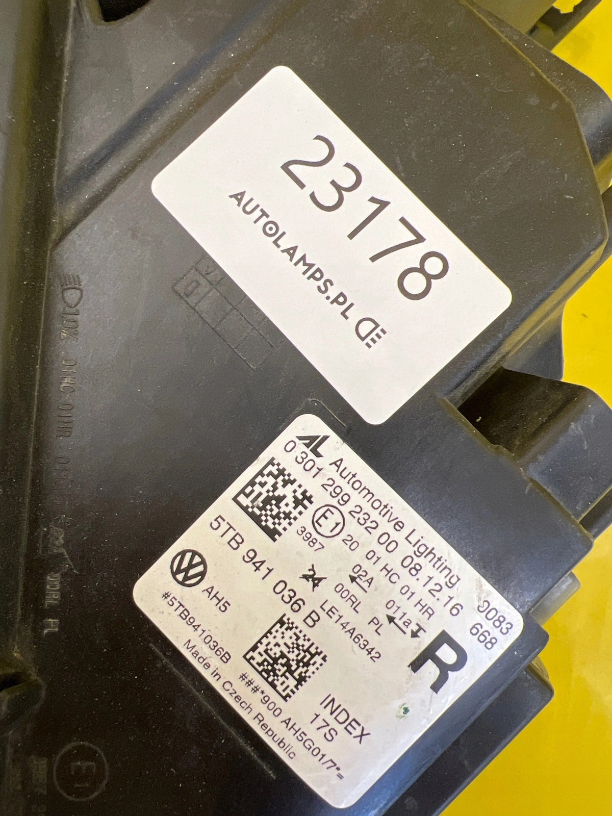 light right VW Touran 3 III 5TB 15- Full Led 5TB941036B