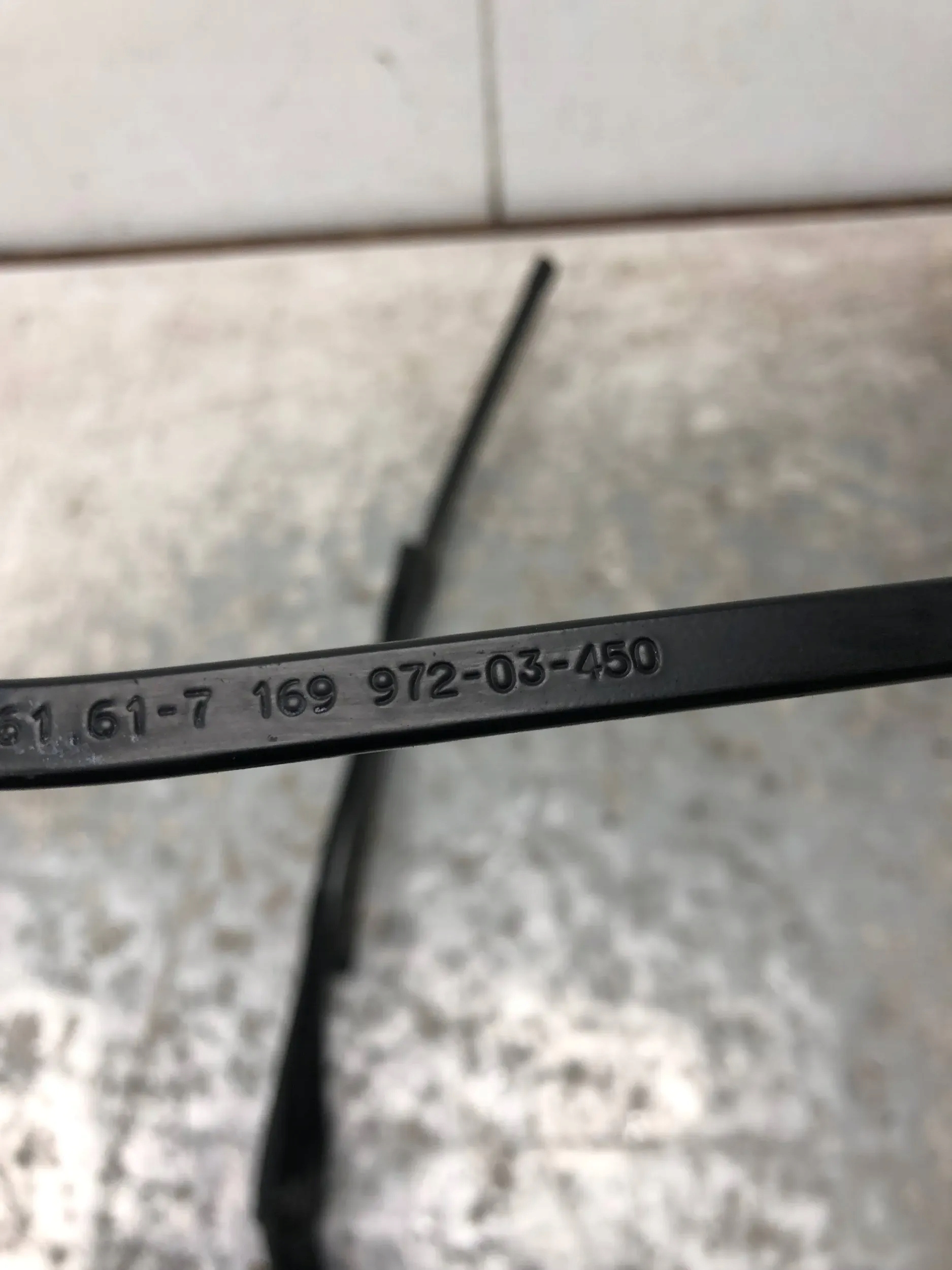 Bracci tergicristallo BMW E87 LCI 7169972 7169971