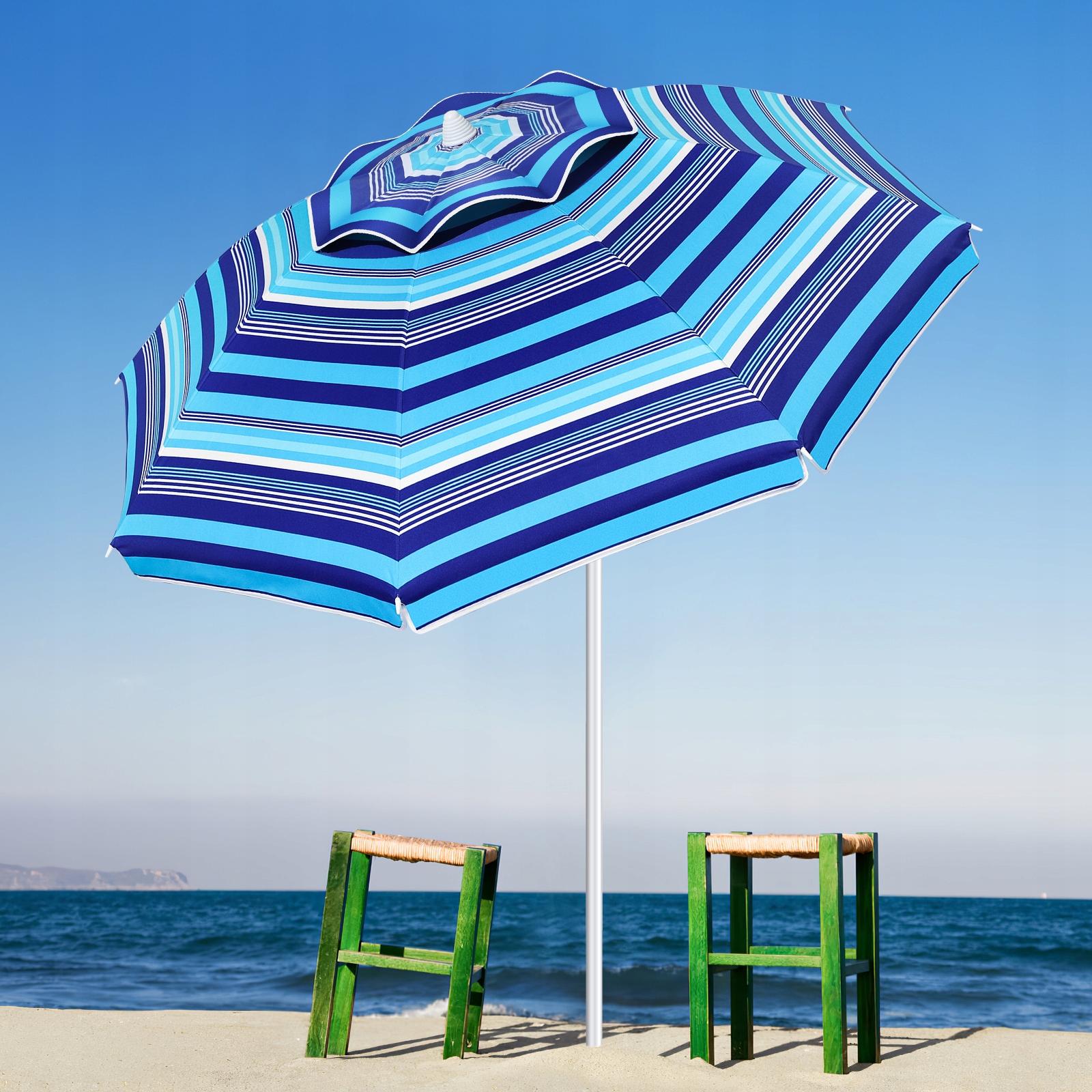 PODRÓŻNY PARASOL PRZECIWSŁONECZNY PLAŻOWY DESIGN ROYAL ROYAL BLUE EAN (GTIN) 4894970797260