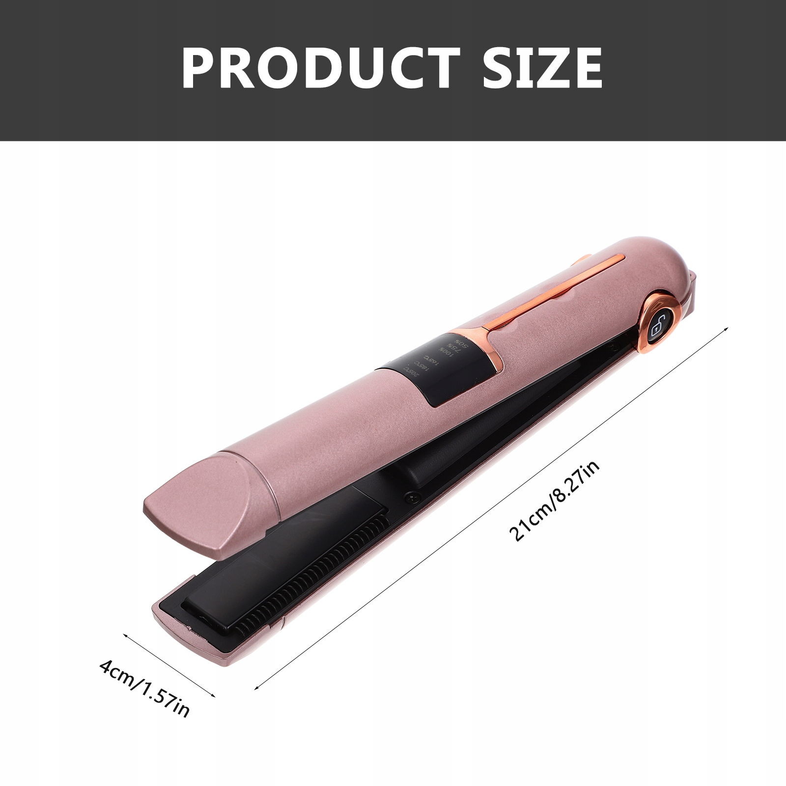 Przenośna prostownica do włosów Marka bez marki