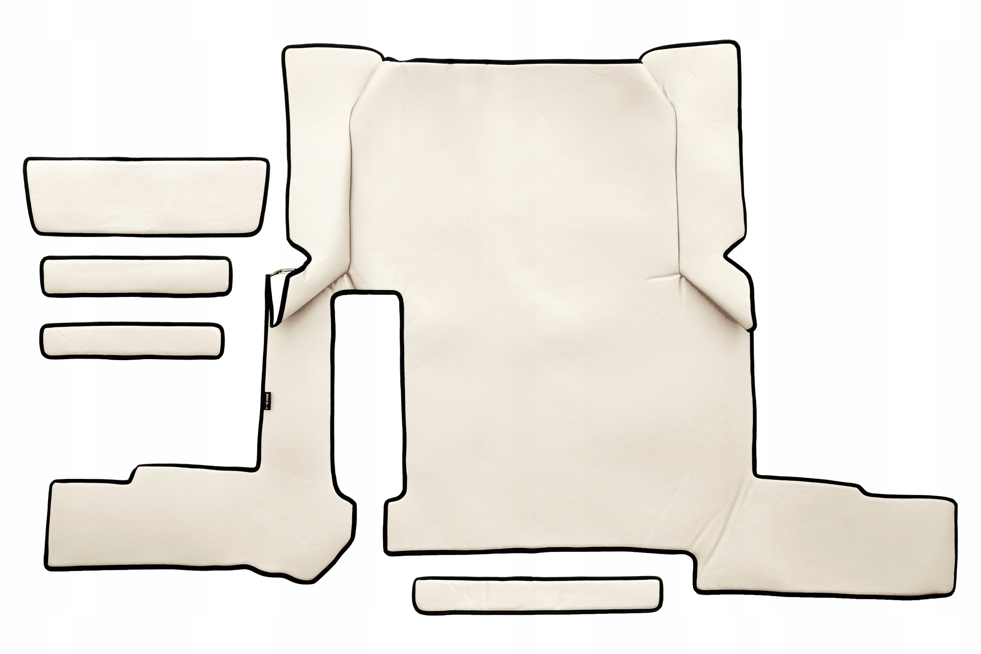 Středové koberce Tir Man Tgx eko-kůže 1 šuplík