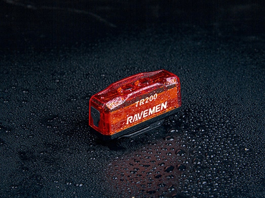 Lampa Tylna Ravemen TR200 LED Crystal Pure Red 200 lumenów aku USB-C IPX6 Liczba trybów świecenia 6