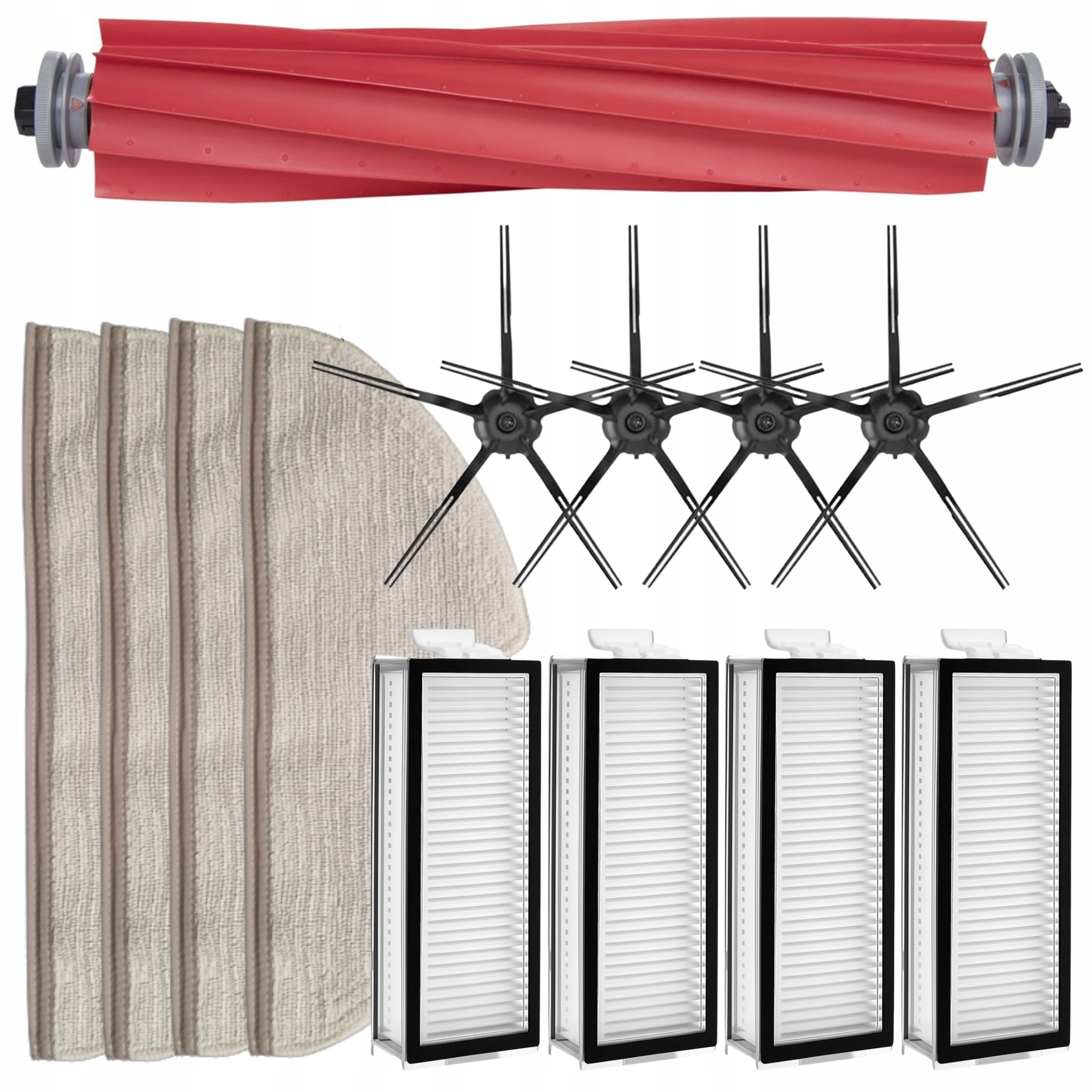 Velká sada pro Roborock Q7 Q7 Max Max Plus kartáče, filtry a mopy