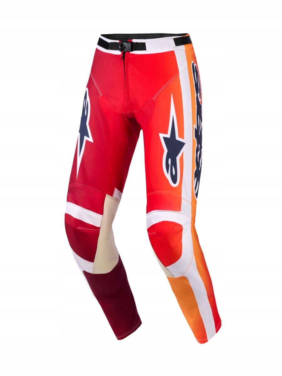 Nohavice Na Cross Alpinestars Techstar Racer Portl Red/gray 30