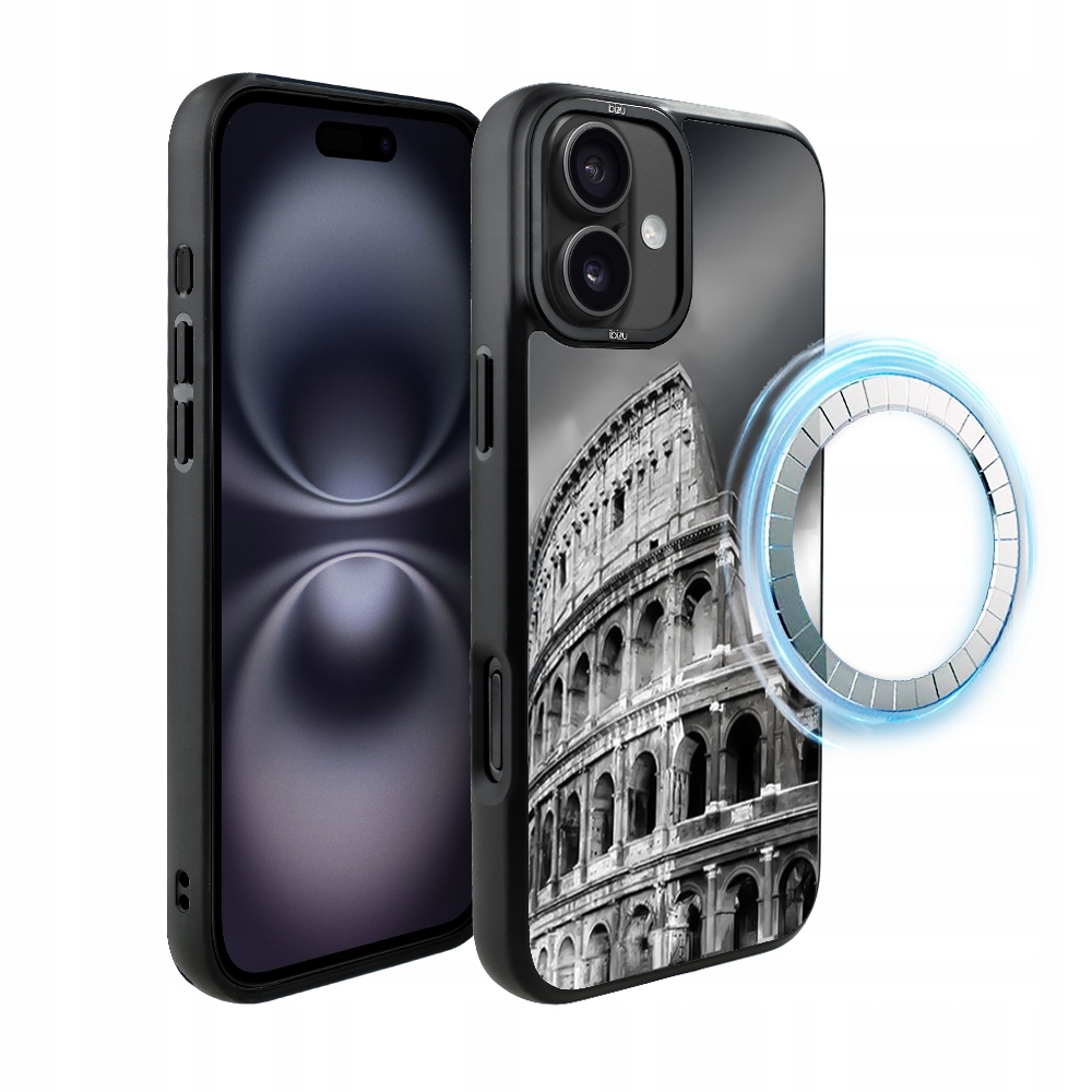 Matný Pouzdro Ibizu DropGuard pro iPhone 16 Plus s MagSafe, barva Colosseum