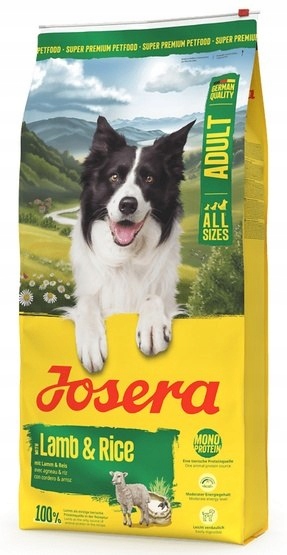 Levně Josera Adult Lamb & Rice 12,5 kg