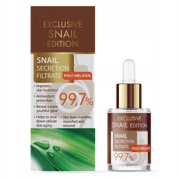 Hlemýždí sliz 99,7% 15 ml – Přírodní koncentrát, regenerace a lifting
