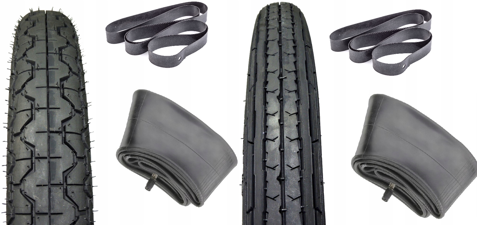 Nová Sada Pneumatík Mitas 16 x 2.75 2.50 Jawa 50 Jawka Simson S51